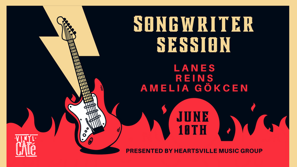 TICKETS - Vinyl Café Songwriter Session - Friday 10th of June