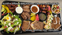 Surefire Smoked BBQ Kitchen Takeover - Sunday 10th December 11am - 4pm