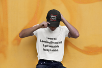 Limited edition unisex Lousy Leedy t-shirt.