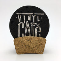 Vinyl Cafe vs Studio Makkuro Cork Coaster Set